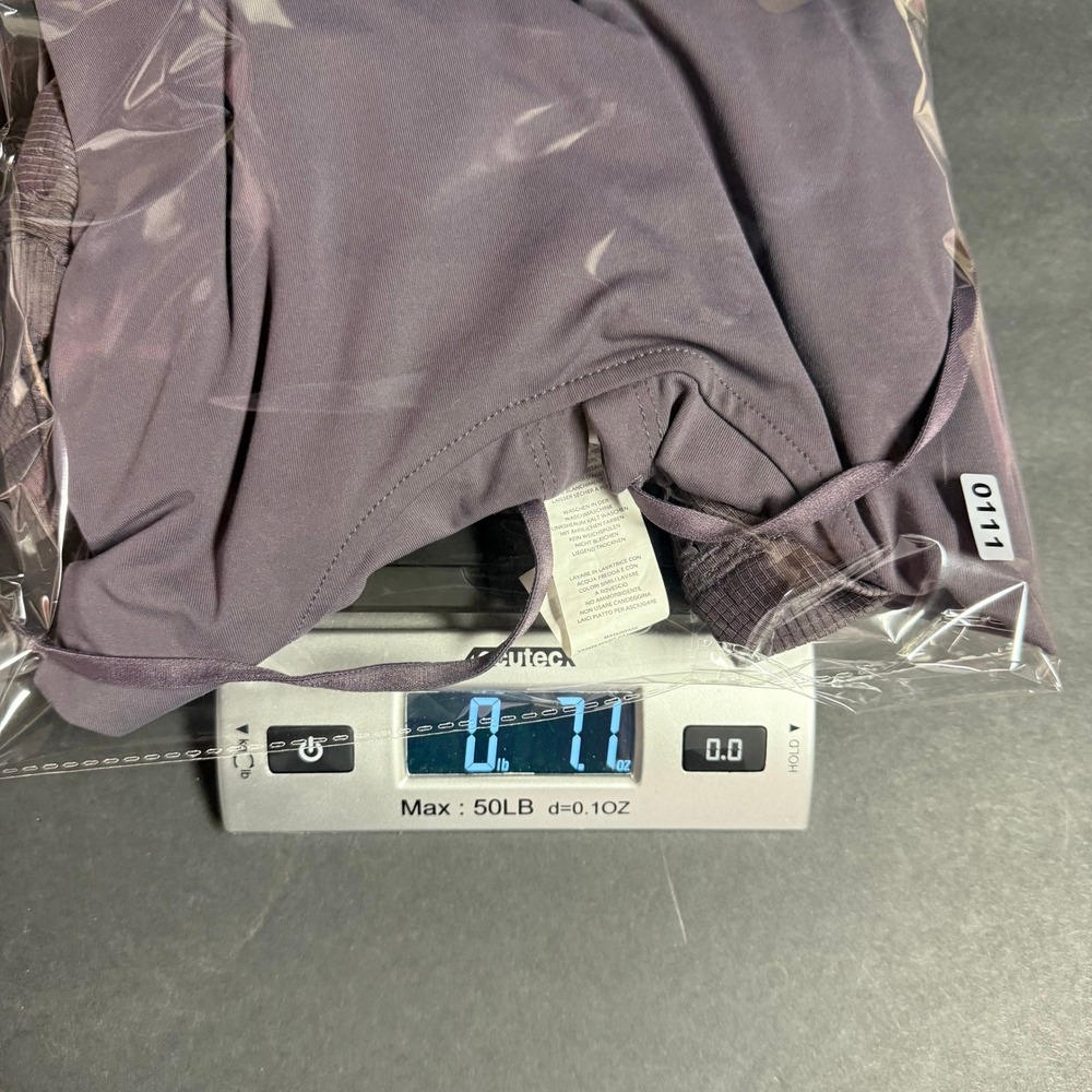 Fabletics Women's Gray Long Sleeve Hoodie Mesh Panel Drawstring Athleisure Top S - Picture 8 of 8